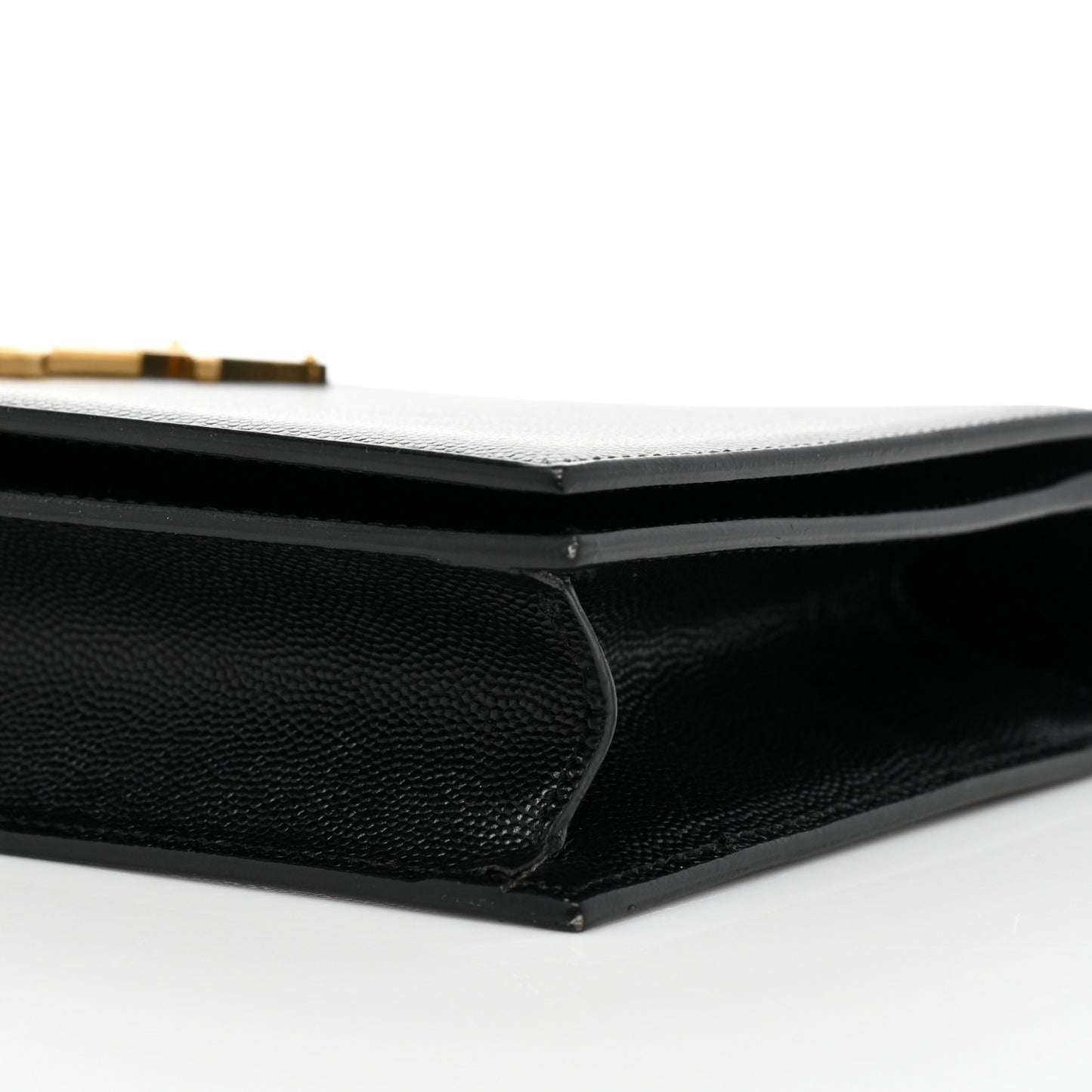 Grain De Poudre Classic Monogram Kate Clutch Black
