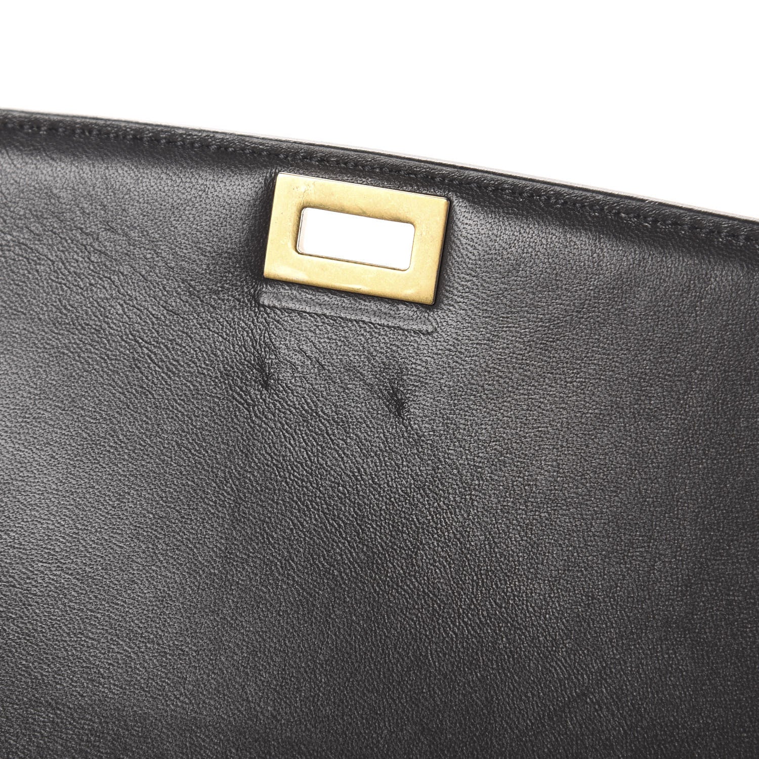 Celine Smooth Calfskin Medium Classic Box Flap Bag Anthracite 8 of 18