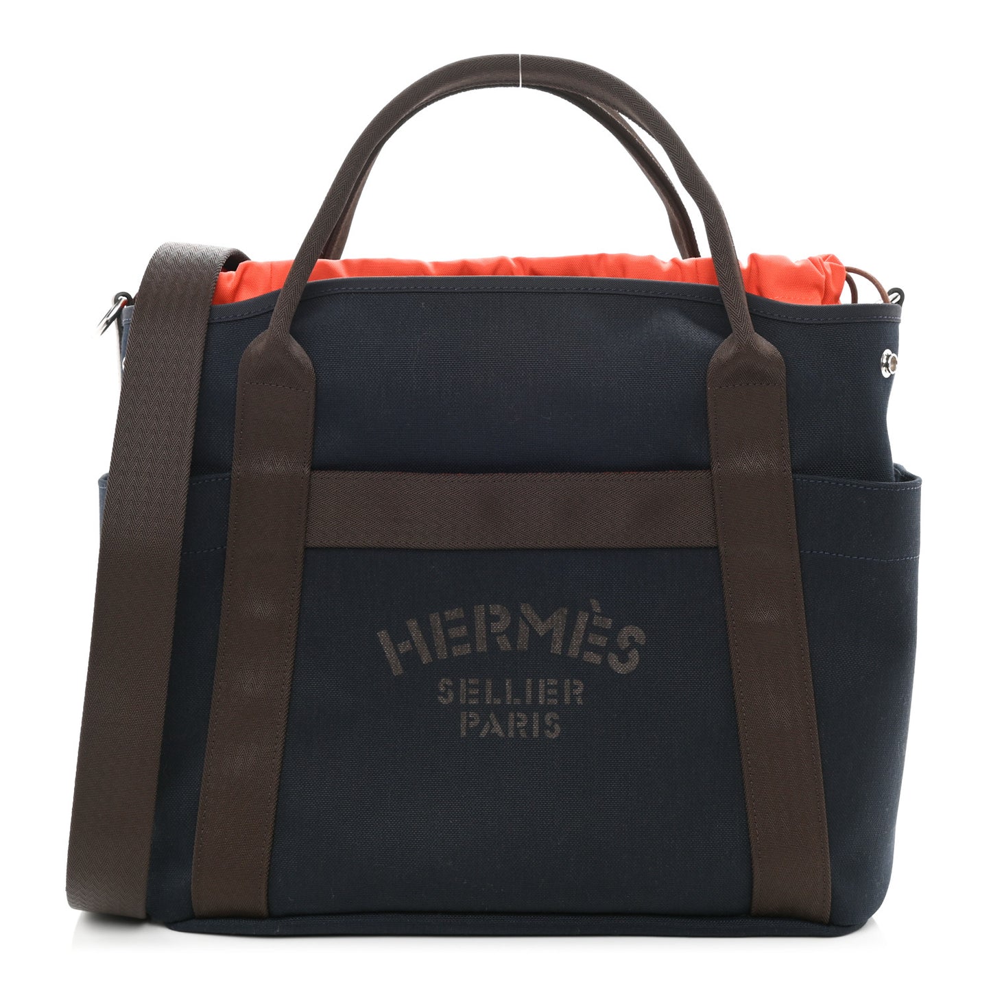 Canvas The Grooming Bag Bleu Navy Feu