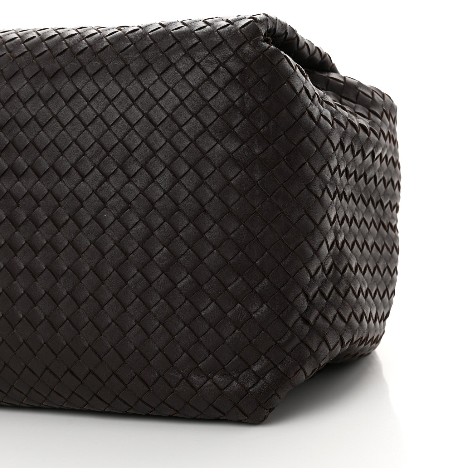 Bottega Veneta Nappa Intrecciato Parachute Bag Ebano 11 of 16