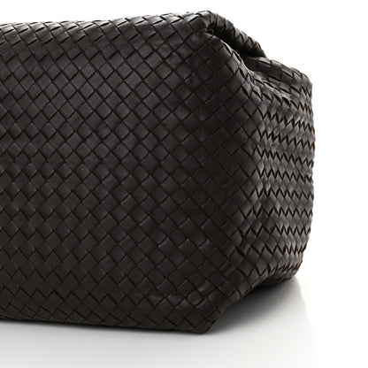 Bottega Veneta Nappa Intrecciato Parachute Bag Ebano 11 of 16