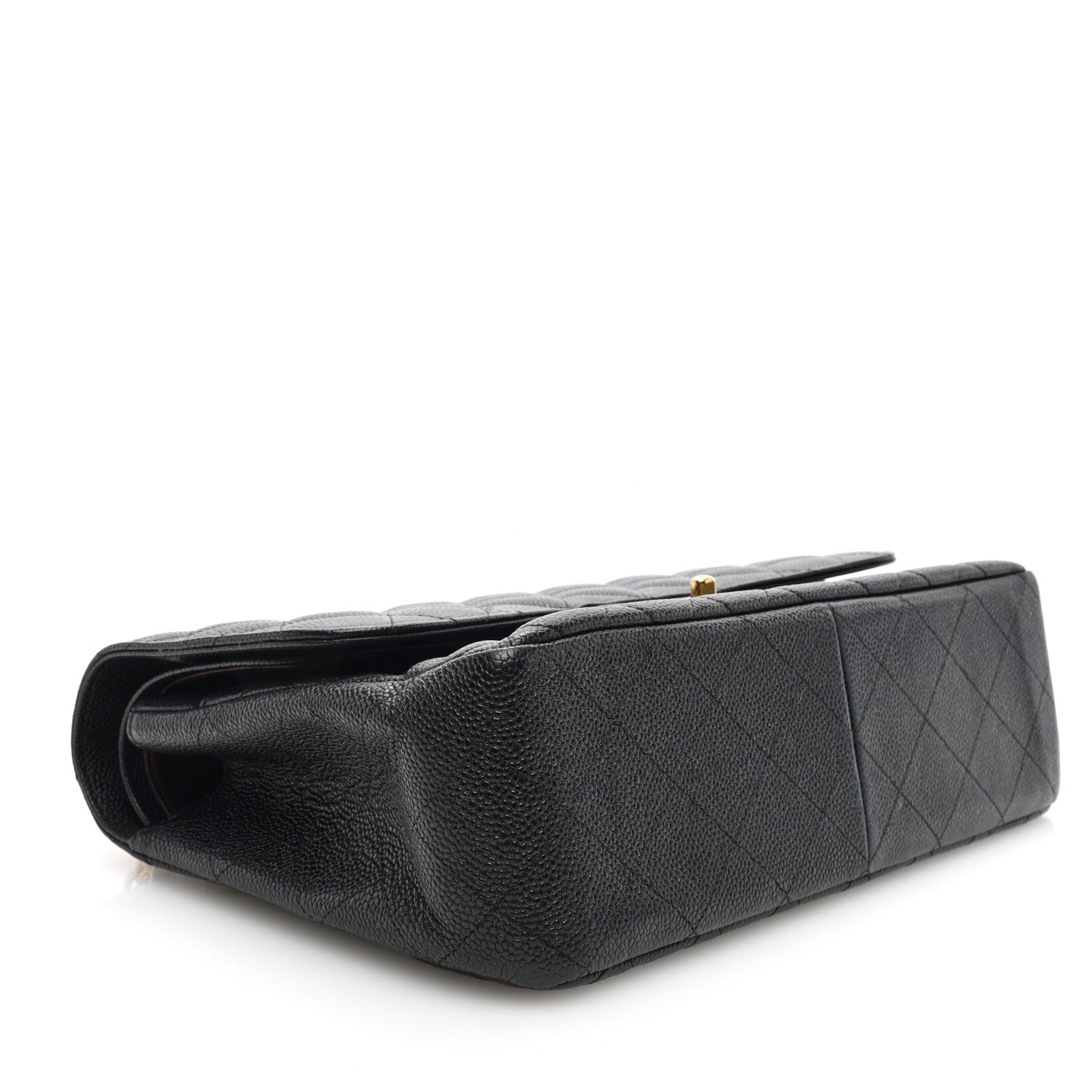 Chanel Caviar Quilted Jumbo Double Flap Black 4 of 11
