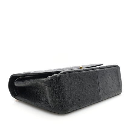 Chanel Caviar Quilted Jumbo Double Flap Black 4 of 11