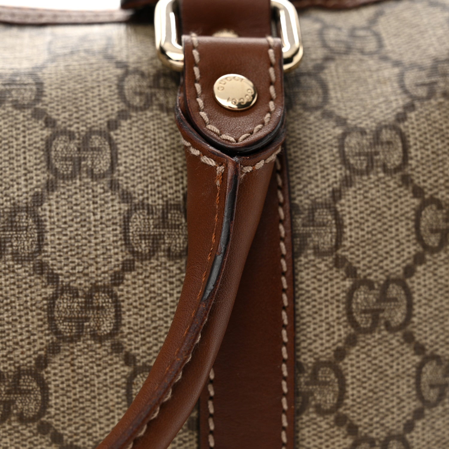 Gucci GG Plus Monogram Small Joy Boston Brown 18 of 19