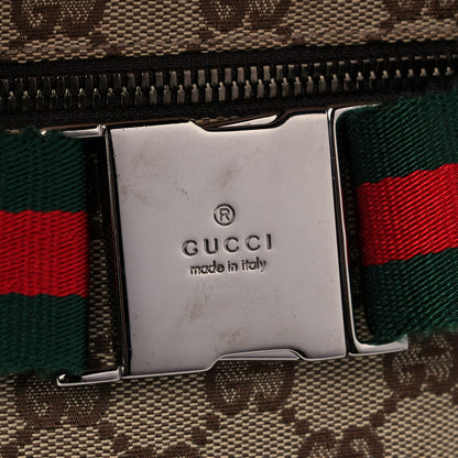 Gucci Monogram Web Belt Bag Dark Brown 12 of 12