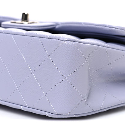Chanel Caviar Quilted Small Double Flap Light Purple 10 of 10