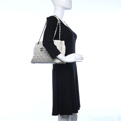 Chanel Calfskin Medium Stitch It Tote Beige 3 of 11