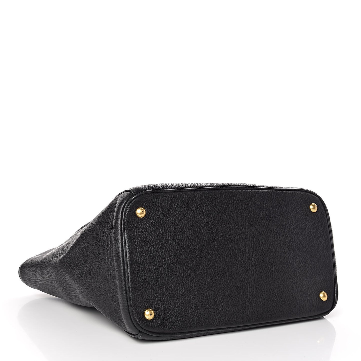 Vitello Daino Tote Black
