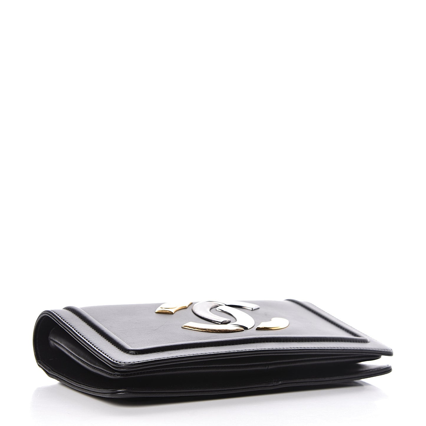 Lambskin CC Antico Flap Black