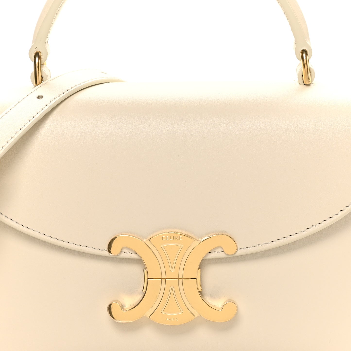 Smooth Satinated Calfskin Teen Nino Rice