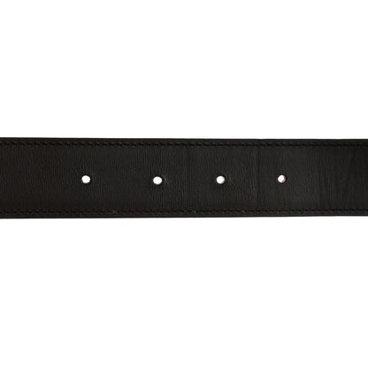 Hermes Box Togo 32mm Belt Strap 90 Rouge Casaque Chocolate 5 of 9