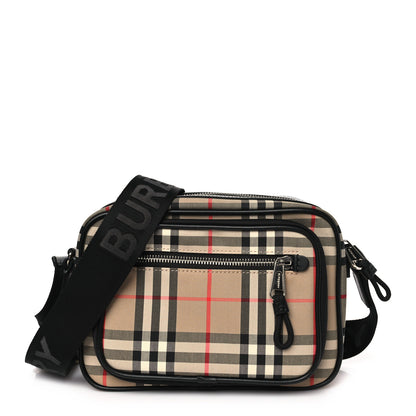 Burberry Canvas Check Paddy Messenger Archive Beige 1 of 9