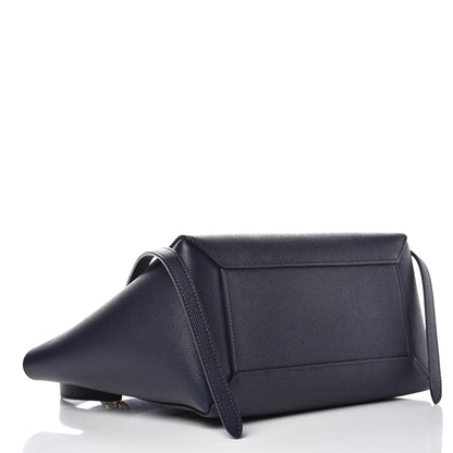 Celine Baby Grained Calfskin Micro Belt Bag Steel Blue 4 of 10