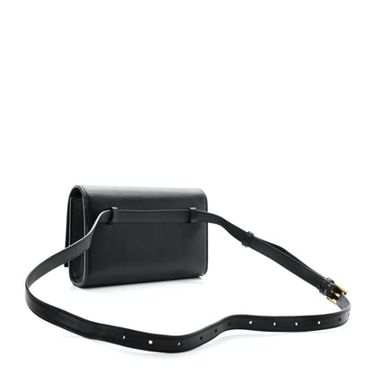 Saint Laurent Smooth Calfskin Monogram Kate Belt Bag Black 3 of 10
