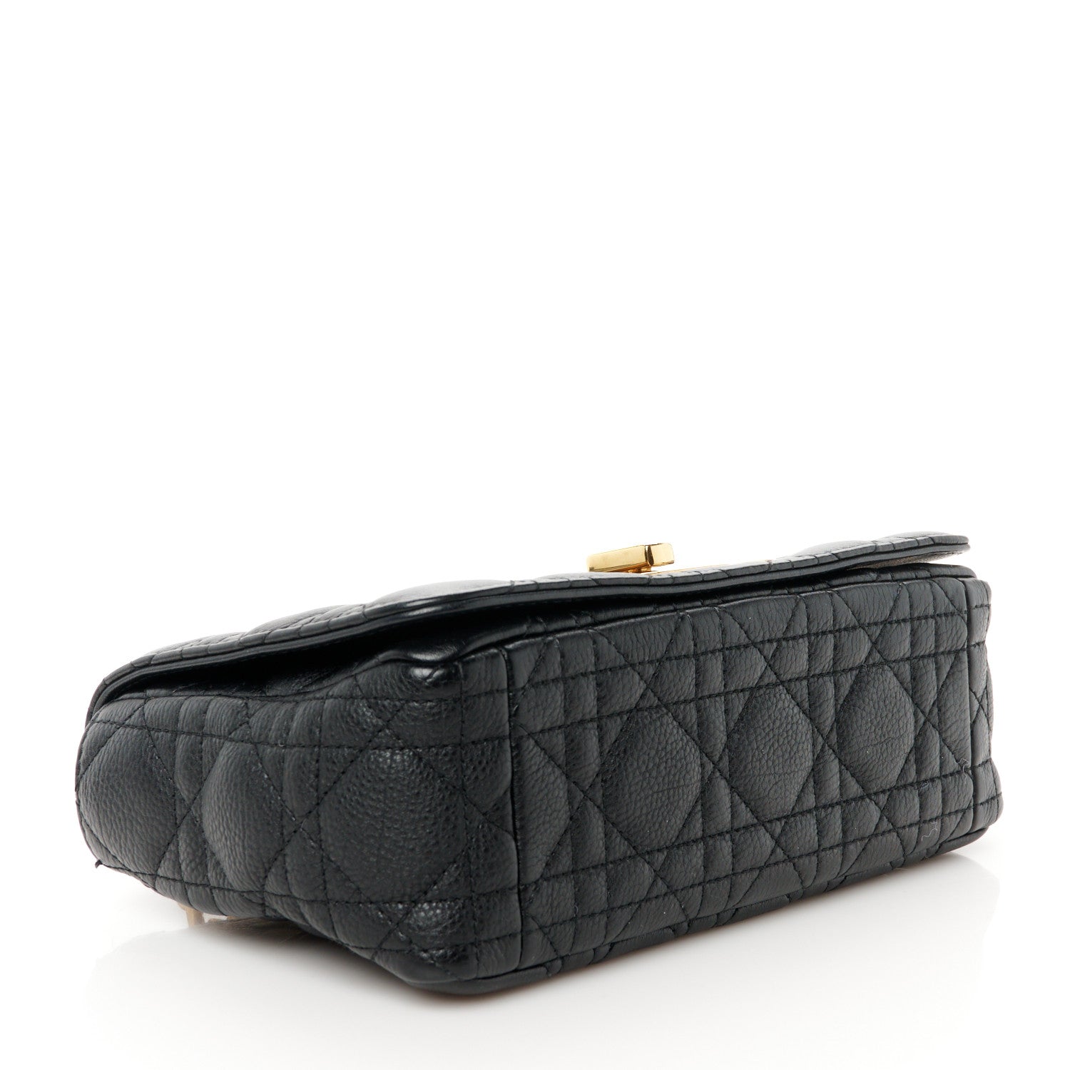 Christian Dior Calfskin Cannage Small Caro Bag Black 4 of 10