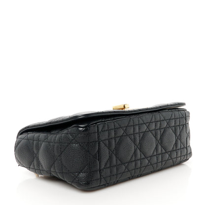 Christian Dior Calfskin Cannage Small Caro Bag Black 4 of 10