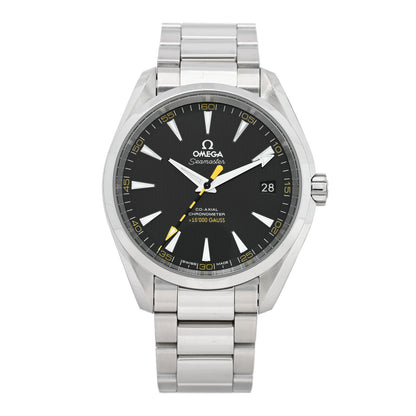 Omega Stainless Steel 42mm Seamaster Aqua Terra 150M Co-Axial 15000 Gauss Automatic Watch Black 231.10.42.21.01.002 1 of 5