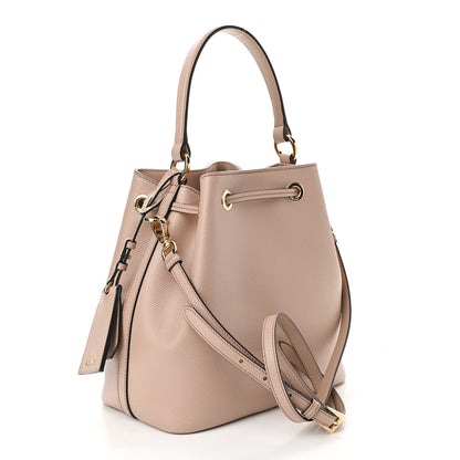 Prada Saffiano Cuir Bucket Bag Cipria 3 of 9