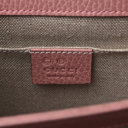 Gucci Dollar Calfskin Small Interlocking G Shoulder Bag Soft Pink 6 of 11