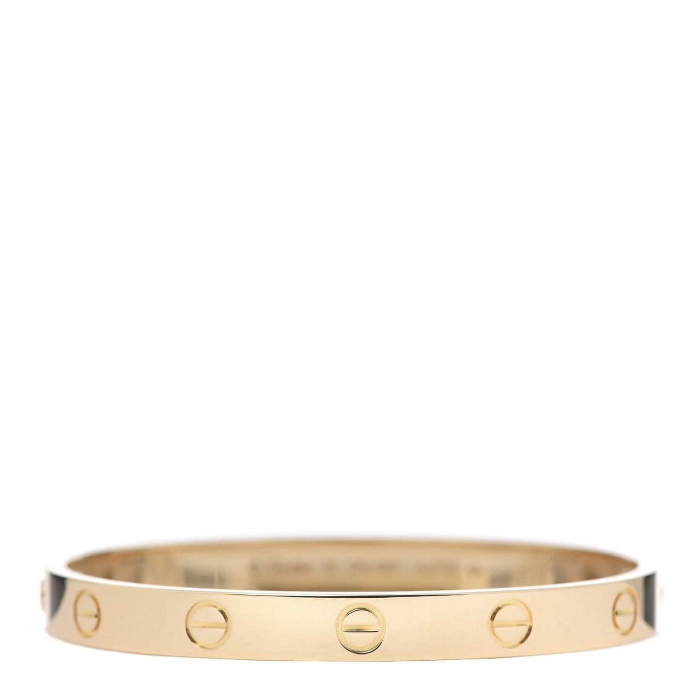 18K Yellow Gold LOVE Bracelet 16