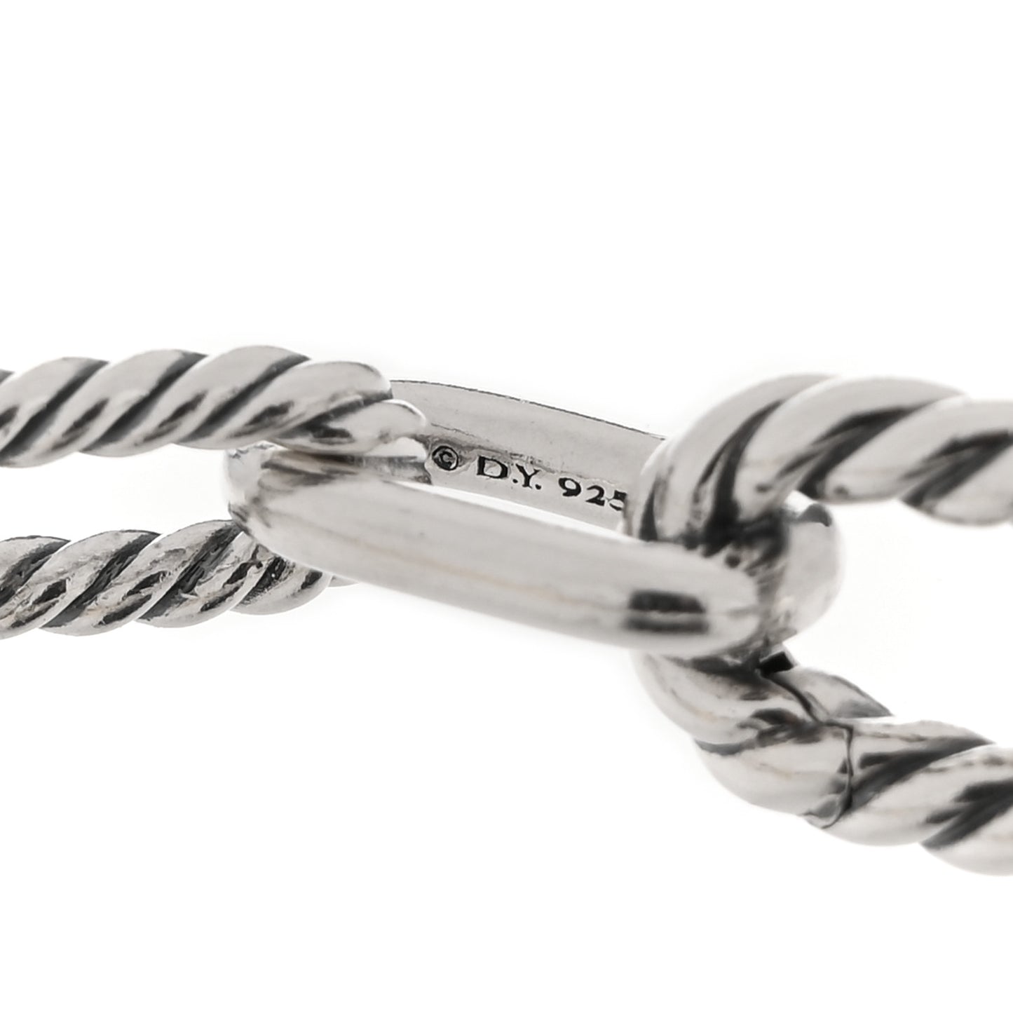 Sterling Silver 18K Yellow Gold 8.5mm Madison Chain Bracelet