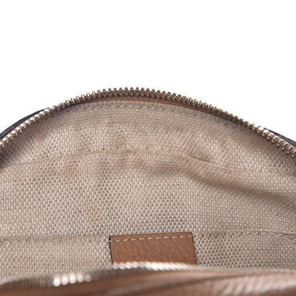Gucci Pebbled Calfskin Small Soho Disco Bag Camelia 10 of 16