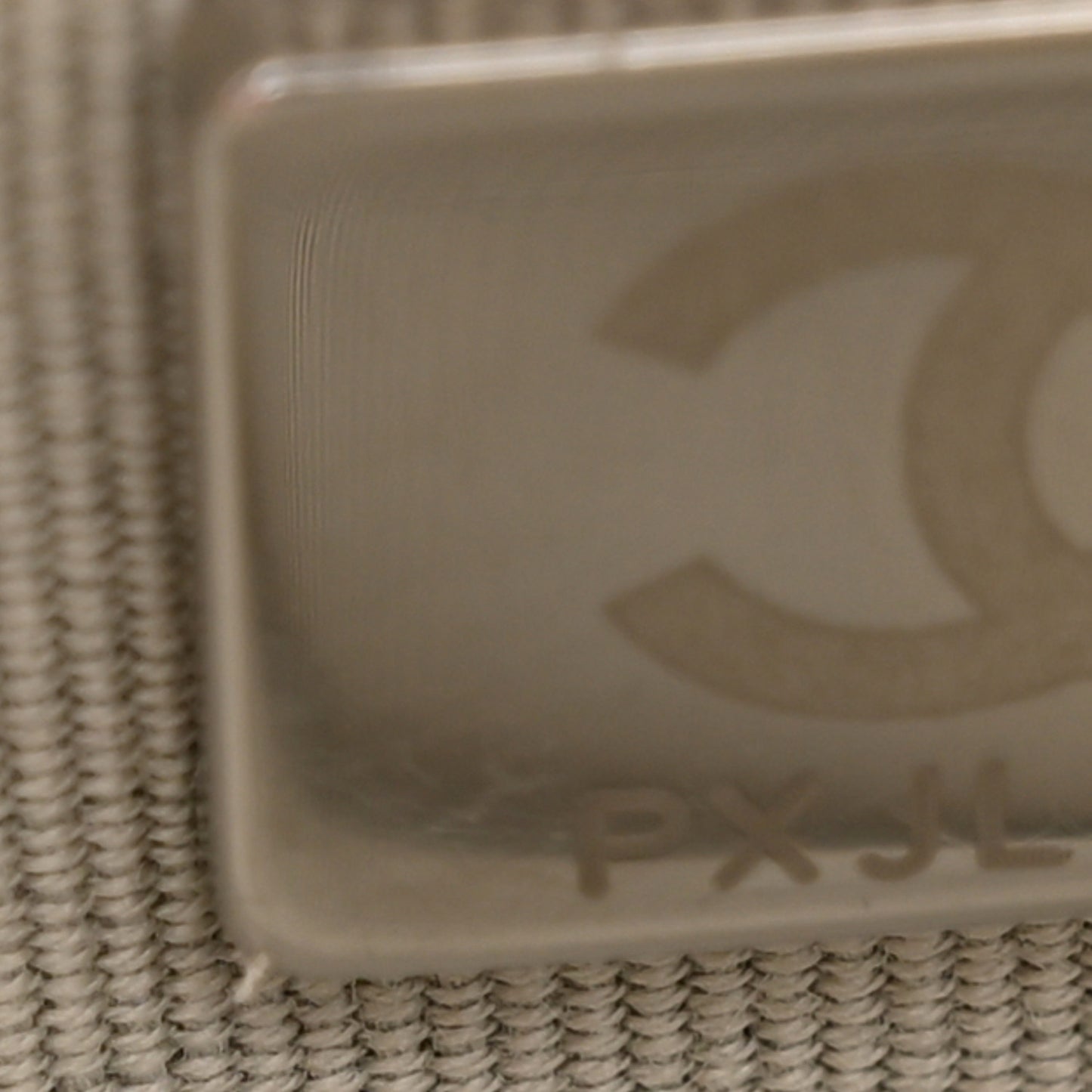 Calfskin Chevron Quilted Medium Boy Flap Grey