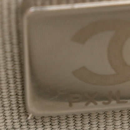 Chanel Calfskin Chevron Quilted Medium Boy Flap Grey 7 of 12