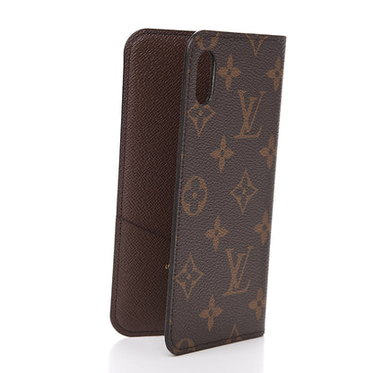 Louis Vuitton Monogram iPhone XS Max Folio Case 2 of 5