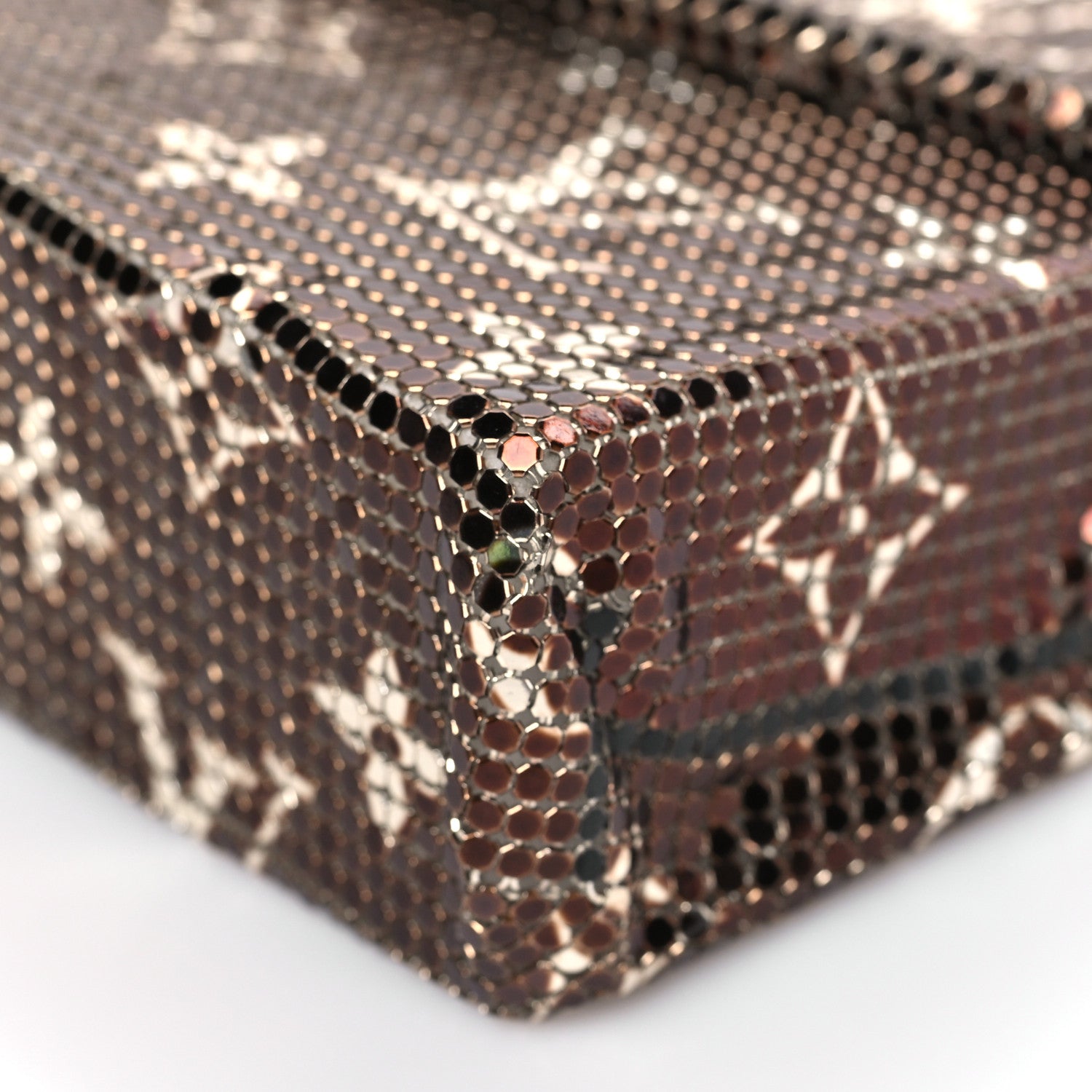 Louis Vuitton Monogram Mesh Metal Frances Bronze 9 of 9