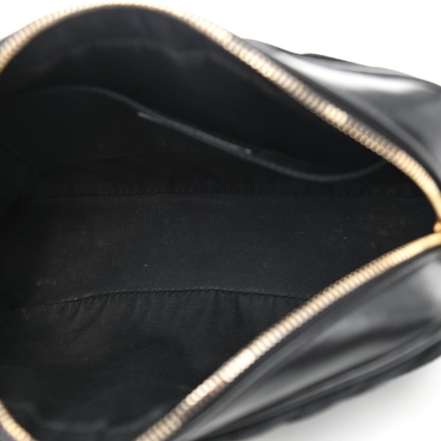 Suede Calfskin Monogram Lou Camera Bag Black