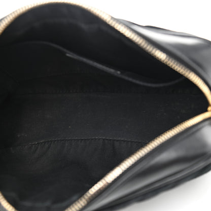 Saint Laurent Suede Calfskin Monogram Lou Camera Bag Black 5 of 12