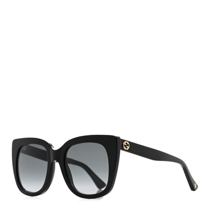 Gucci Acetate Cat Eye GG0163/S Sunglasses Black 1 of 7