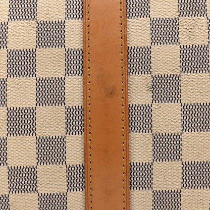 Louis Vuitton Damier Azur Keepall Bandouliere 55 10 of 12