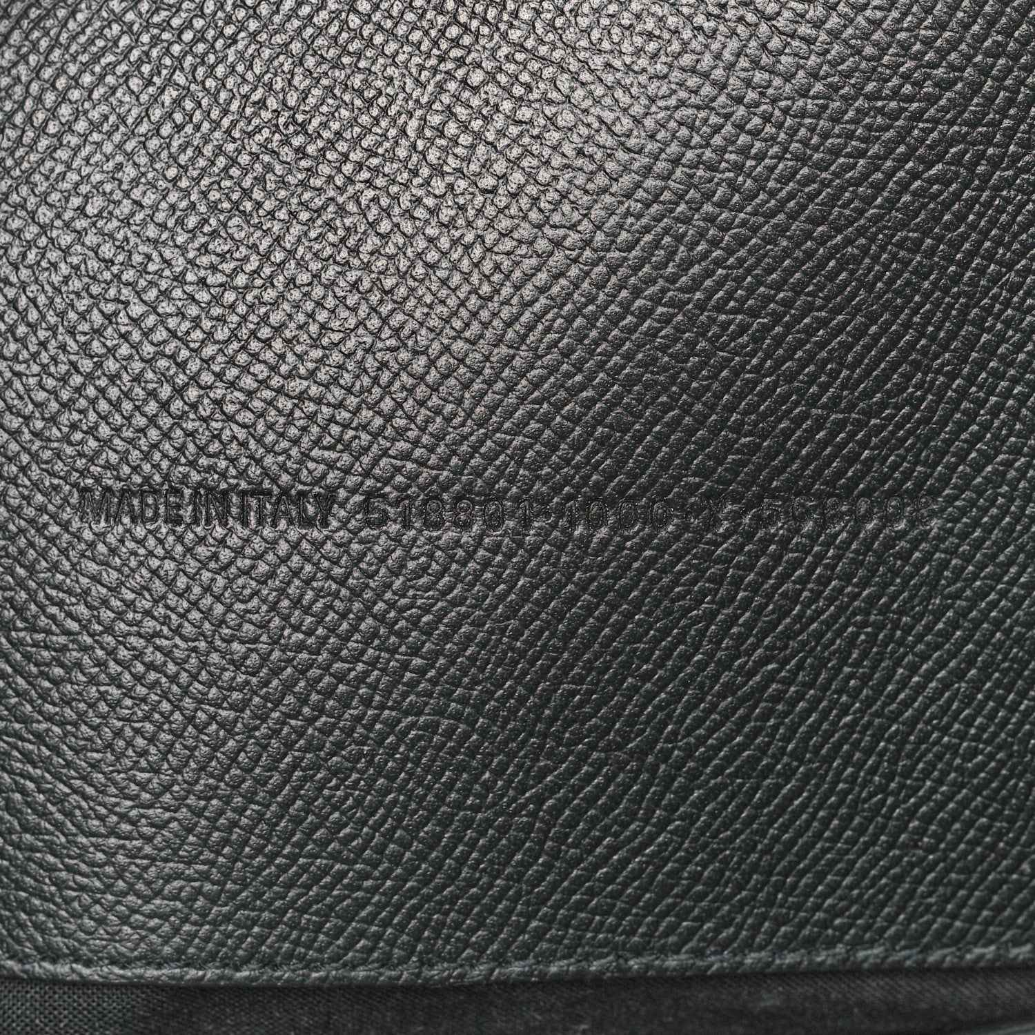Balenciaga Signature Grained Calfskin Logo M Ville Top Handle Bag Black 7 of 10