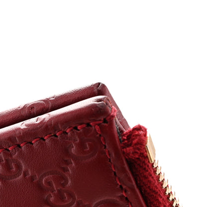 Gucci Microguccissima Bi-Fold Wallet Red 8 of 8