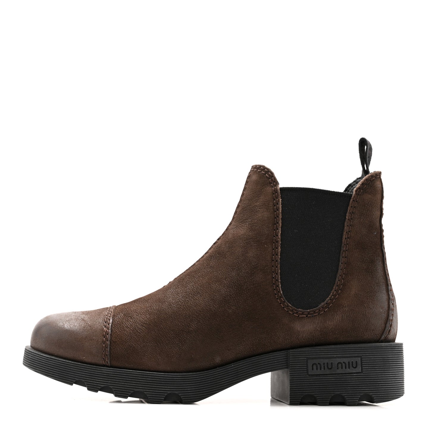 Suede Chelsea Boots 37.5 Dark Brown