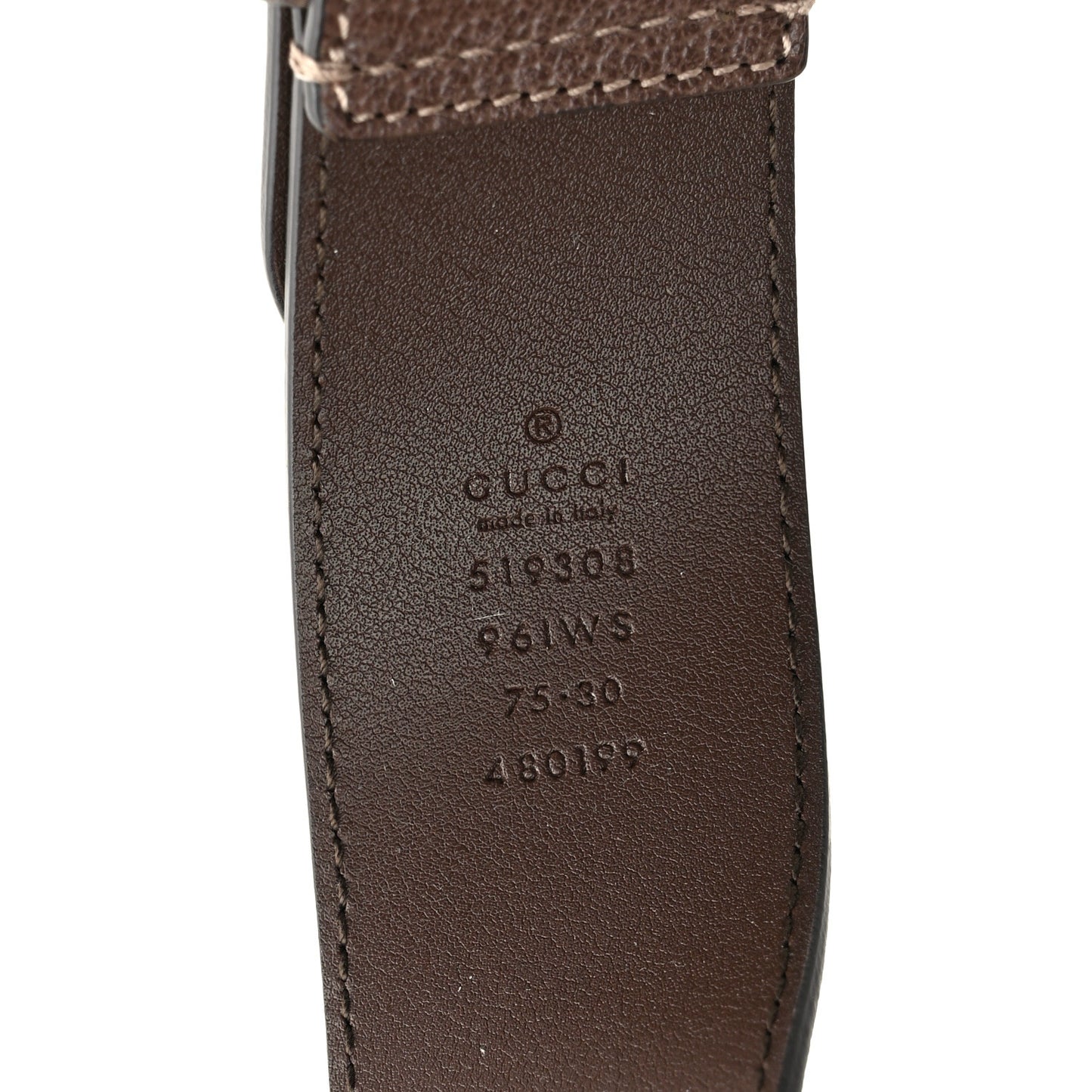 GG Supreme Monogram Ophidia Belted iPhone Case 75 30 Dark Brown