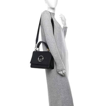 Fendi Vitello Century Opaco F is Fendi Kan I Shoulder Bag Black 2 of 11