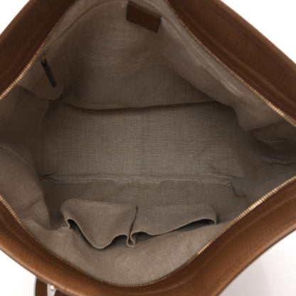 Gucci Monogram Medium Bree Zippered Tote Beige Tabacco 5 of 11