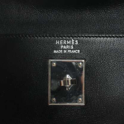 Hermes Swift Leather Kelly 35 Black 9 of 11