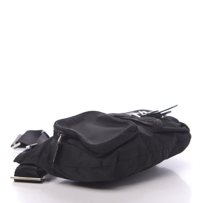 Prada Tessuto Nylon Saffiano Belt Bag Black 5 of 12