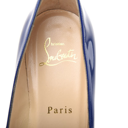 Christian Louboutin Patent Pigalle 85 Pumps 37 Neptune 8 of 10
