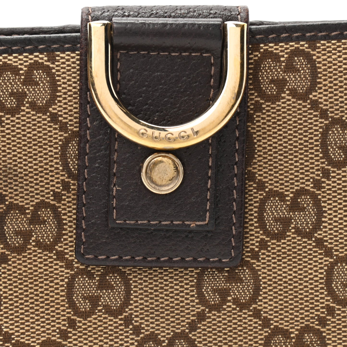 Monogram Abbey Continental Wallet Dark Brown