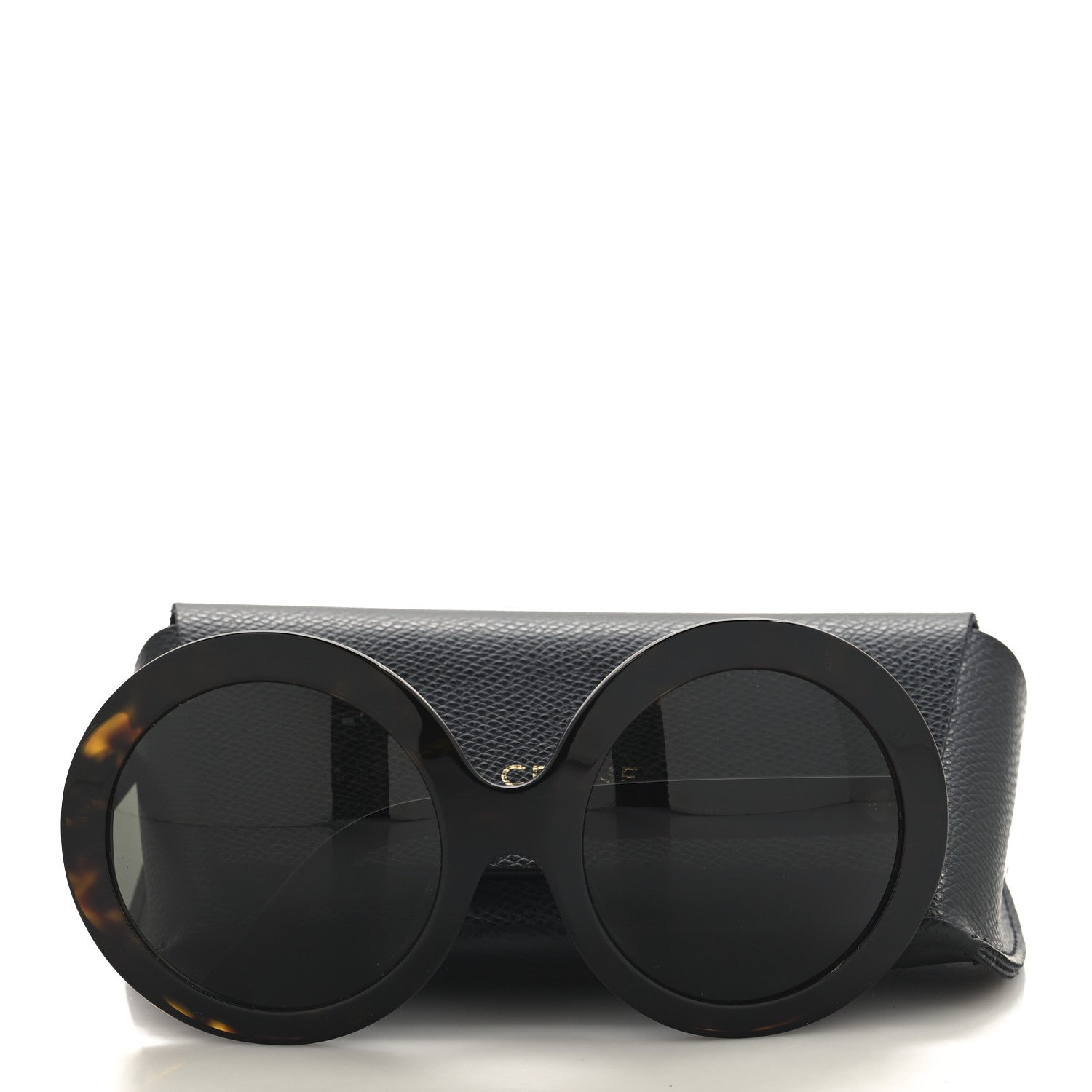 Celine Round Sunglasses CL 40081U Tortoise 7 of 7