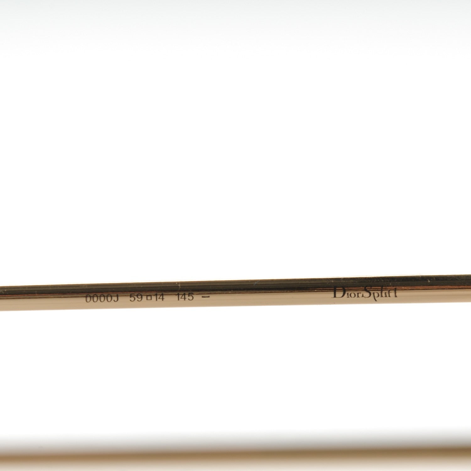 Christian Dior Split 1 Aviator Sunglasses Rose Gold 4 of 4