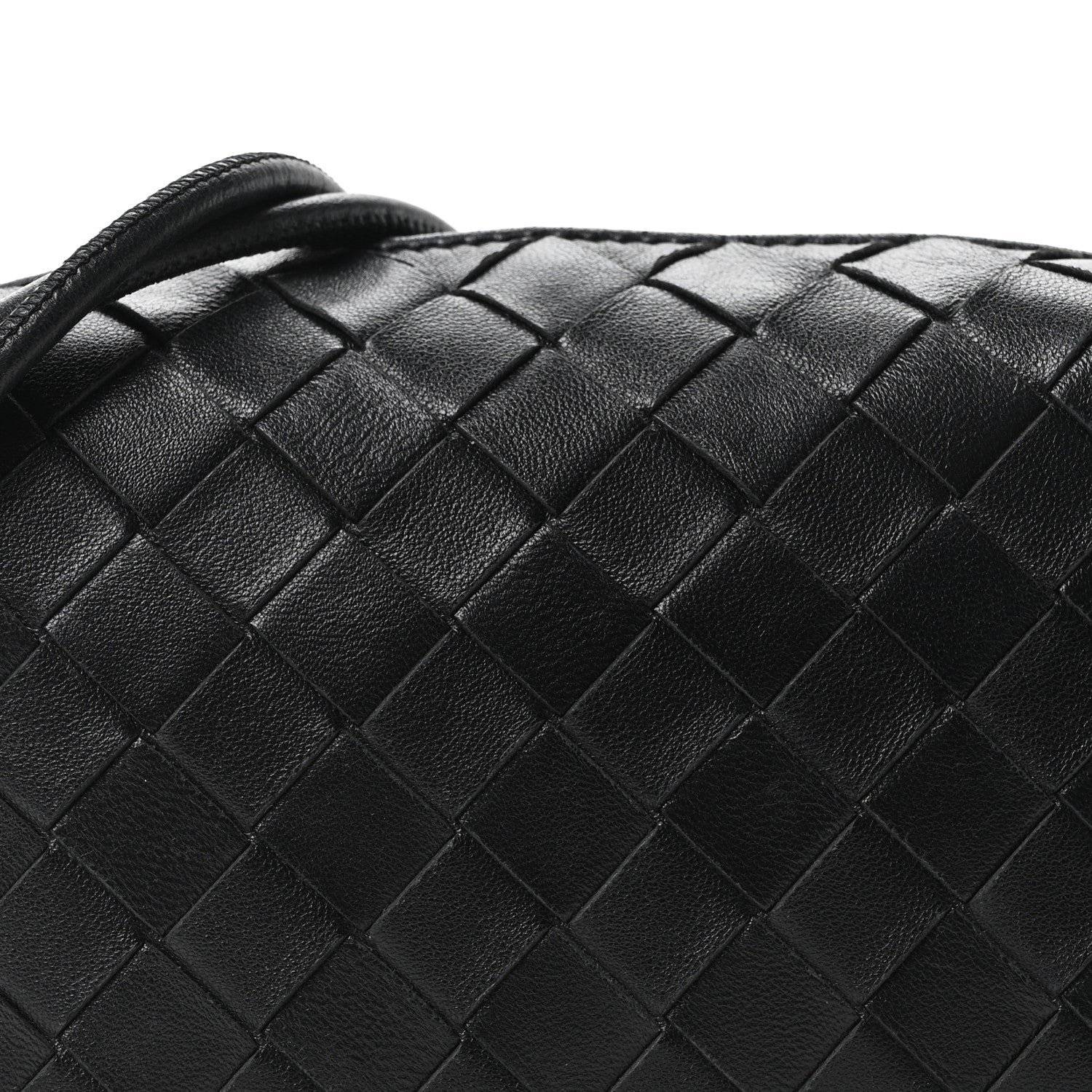 Bottega Veneta Nappa Intrecciato Mini Loop Camera Bag Black 7 of 9