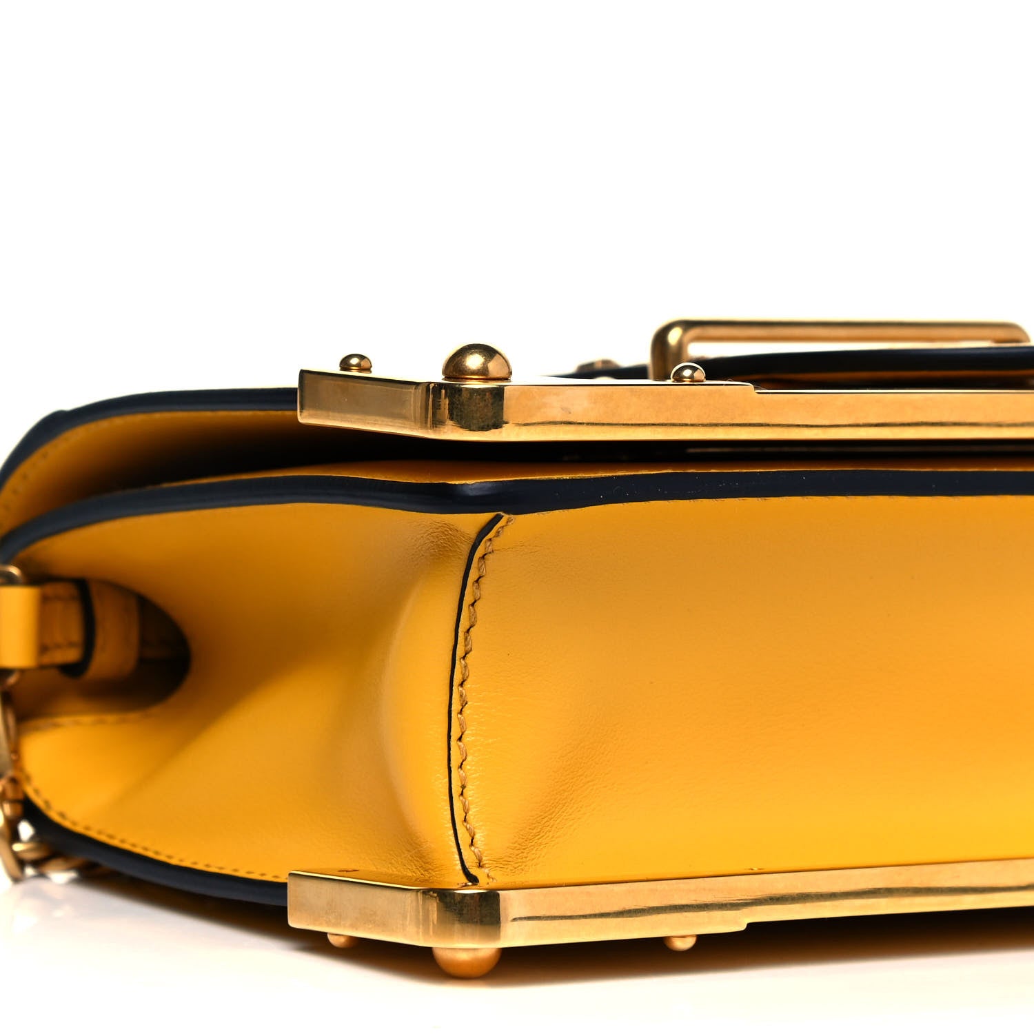 Prada Saffiano City Calf Cahier Bag Soleil 7 of 9