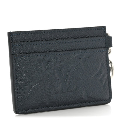 Louis Vuitton Empreinte Monogram LV Charms Card Holder Shimmery Ink 3 of 7