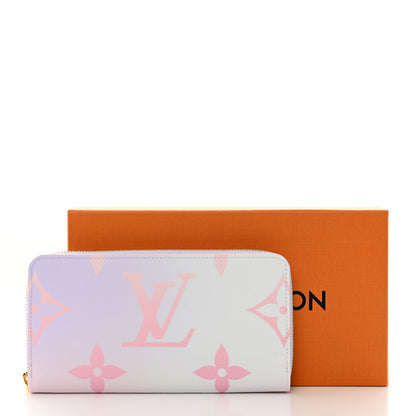 Louis Vuitton LOUIS VUITTON Monogram Giant Spring In The City Zippy Wallet Sunrise Pastel 7 of 7